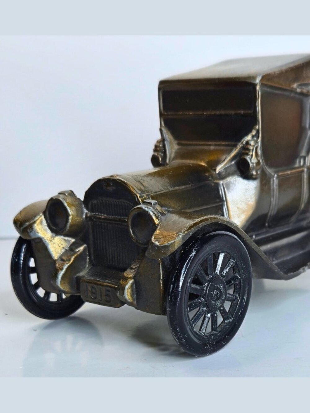 Vintage Banthrico Car 1915 Chevy Roadster 5.5" Scale Model Bank USA